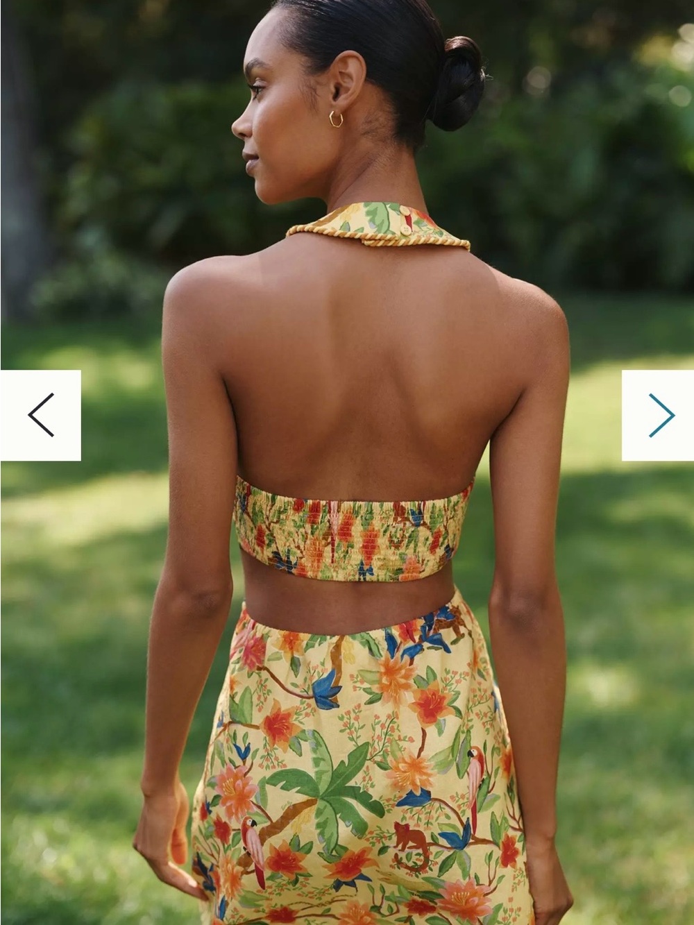 Farm Rio Halter Mini Dress - Picture 6 of 6